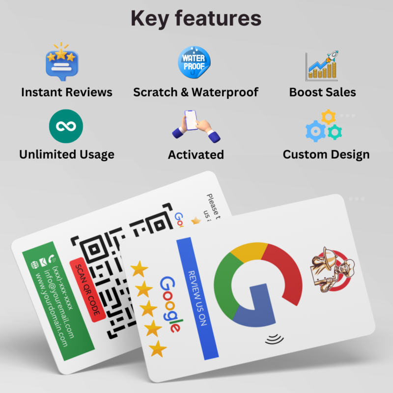 Google Review Card Features