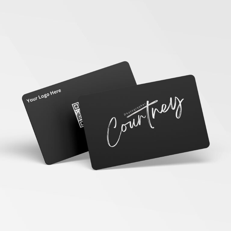 Custom Biz Card Black