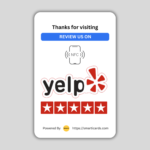 yelp review card