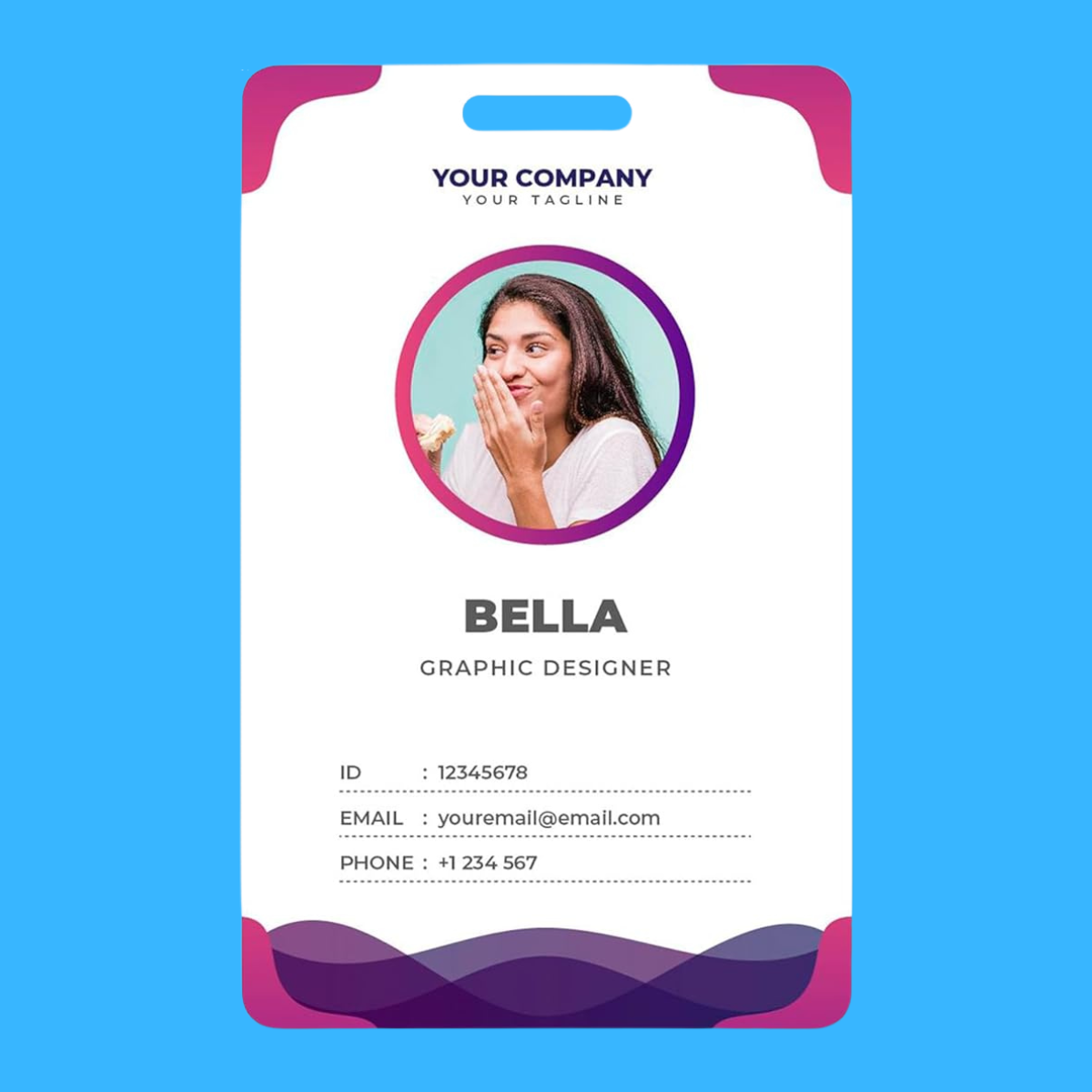 baggage tag template
